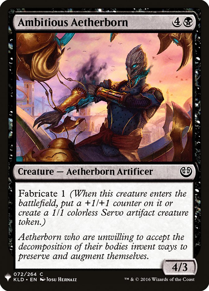 Ambitious Aetherborn [Mystery Booster] | Gear Gaming Fayetteville