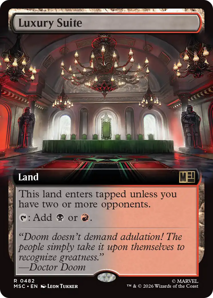 Luxury Suite (Extended Art) [Marvel Super Heroes Commander] | Gear Gaming Fayetteville