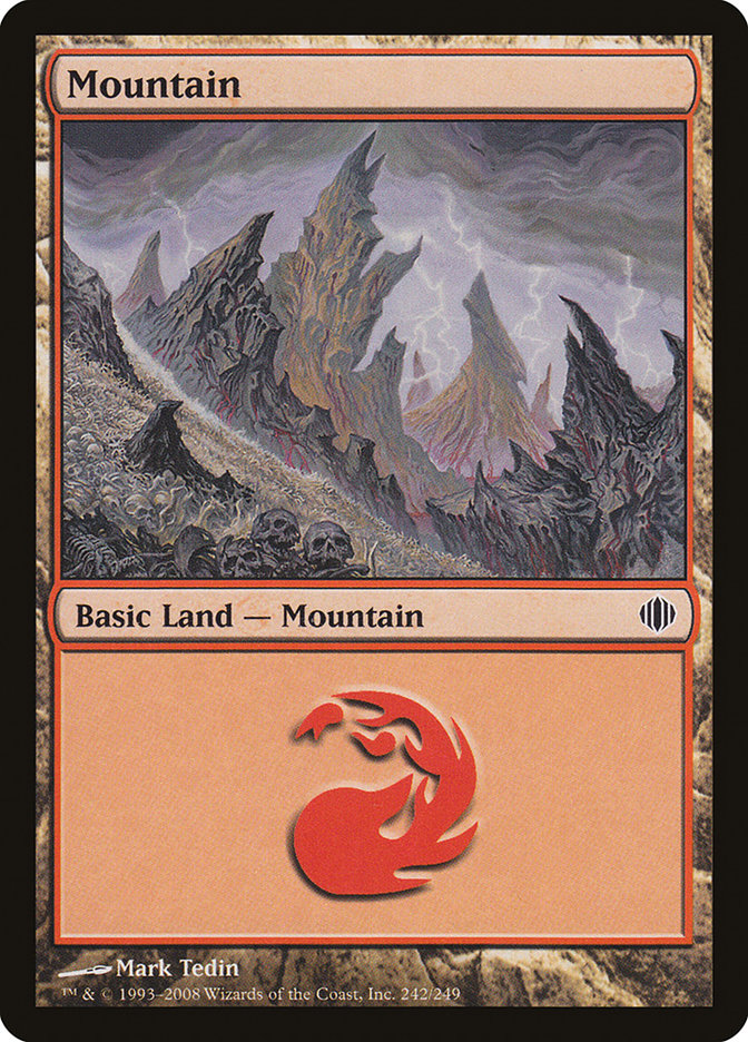 Mountain (242) [Shards of Alara] | Gear Gaming Fayetteville