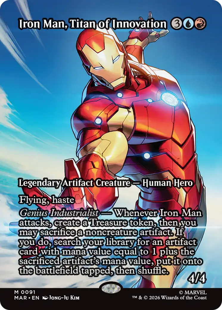 Iron Man, Titan of Innovation (Borderless) [Marvel Universe: Eternal-Legal] | Gear Gaming Fayetteville