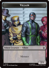 Shapeshifter (002) // Villain (009) Double-Sided Token [Marvel Super Heroes Commander Tokens] | Gear Gaming Fayetteville