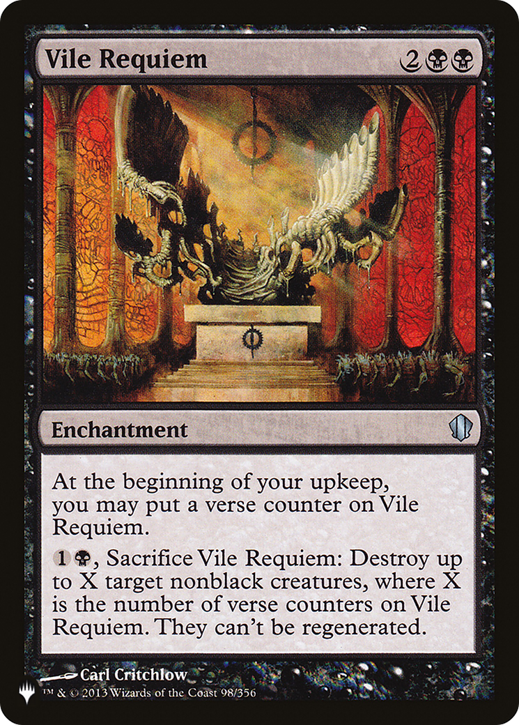 Vile Requiem [The List] | Gear Gaming Fayetteville