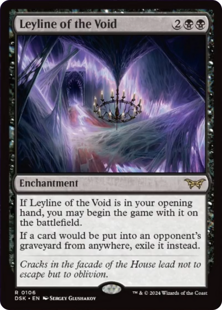 Leyline of the Void [Duskmourn: House of Horror] | Gear Gaming Fayetteville