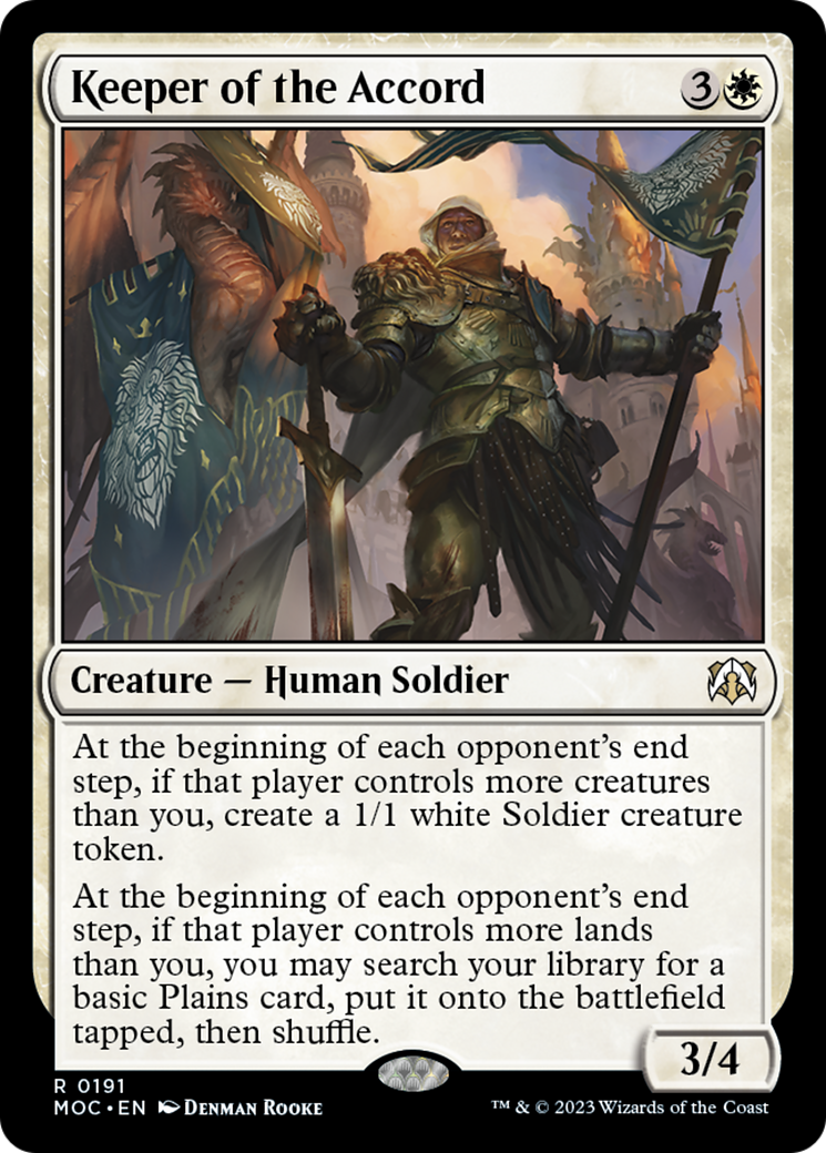 Keeper of the Accord [March of the Machine Commander] | Gear Gaming Fayetteville