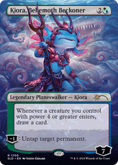 Kiora, Behemoth Beckoner (Rainbow Foil) [Secret Lair Drop Series] | Gear Gaming Fayetteville