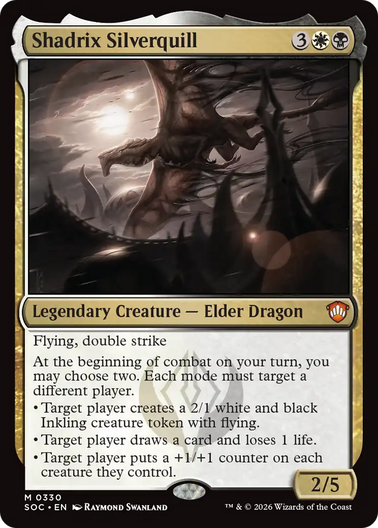 Shadrix Silverquill [Secrets of Strixhaven Commander] | Gear Gaming Fayetteville