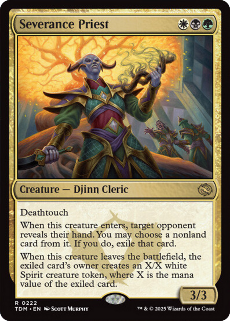 Severance Priest [Tarkir: Dragonstorm] | Gear Gaming Fayetteville