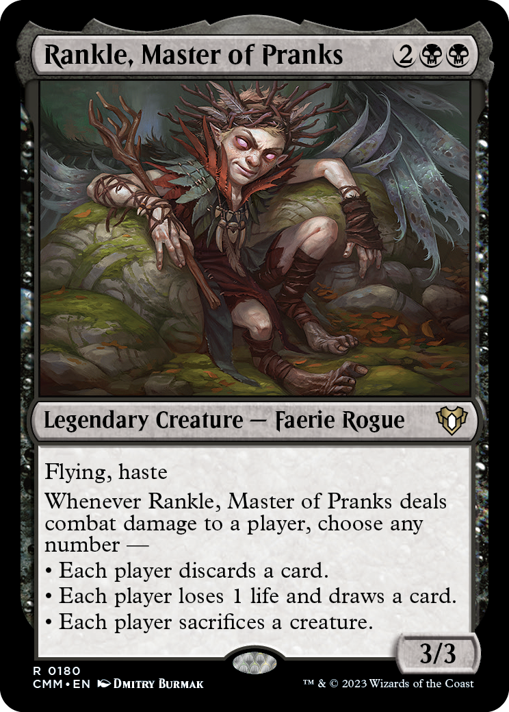 Rankle, Master of Pranks [Commander Masters] | Gear Gaming Fayetteville