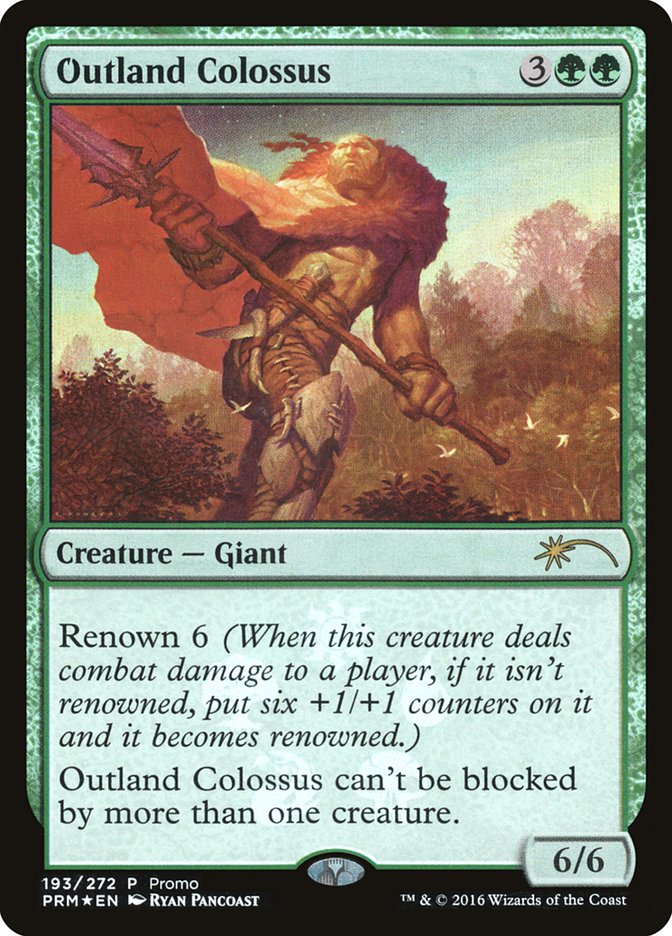 Outland Colossus [Resale Promos] | Gear Gaming Fayetteville