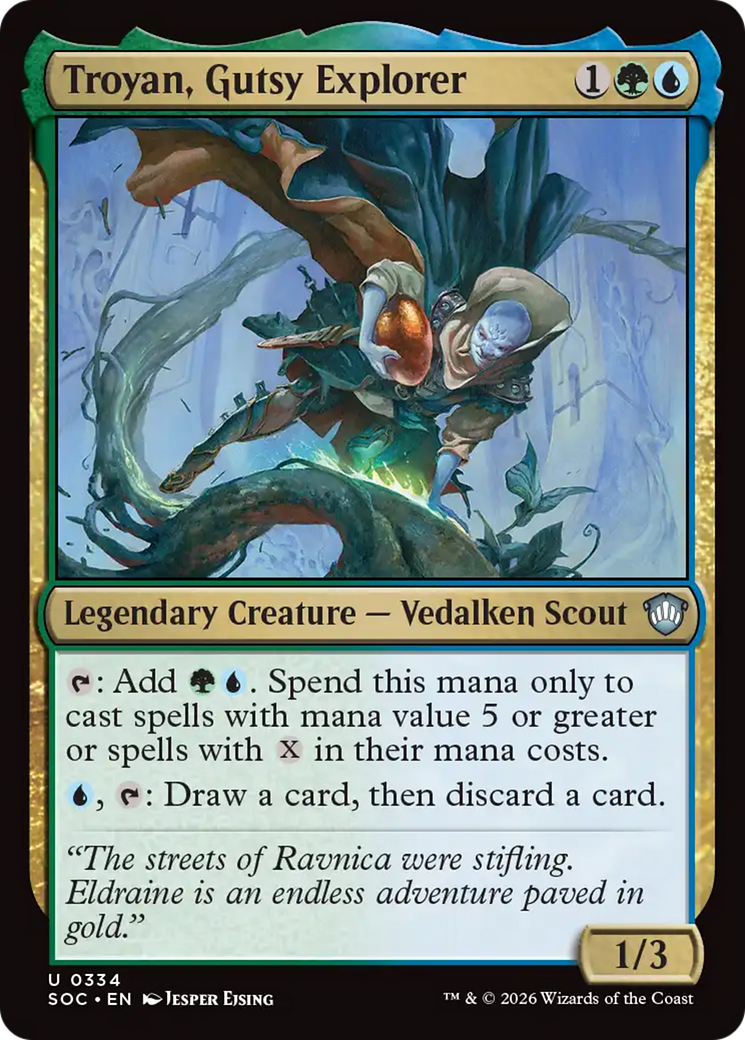 Troyan, Gutsy Explorer [Secrets of Strixhaven Commander] | Gear Gaming Fayetteville