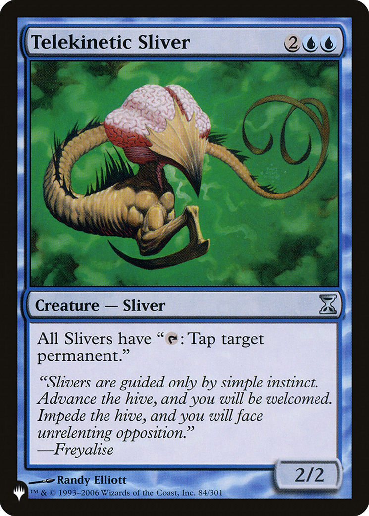 Telekinetic Sliver [The List Reprints] | Gear Gaming Fayetteville