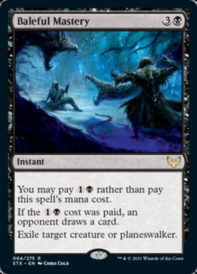 Baleful Mastery [Strixhaven: School of Mages] | Gear Gaming Fayetteville