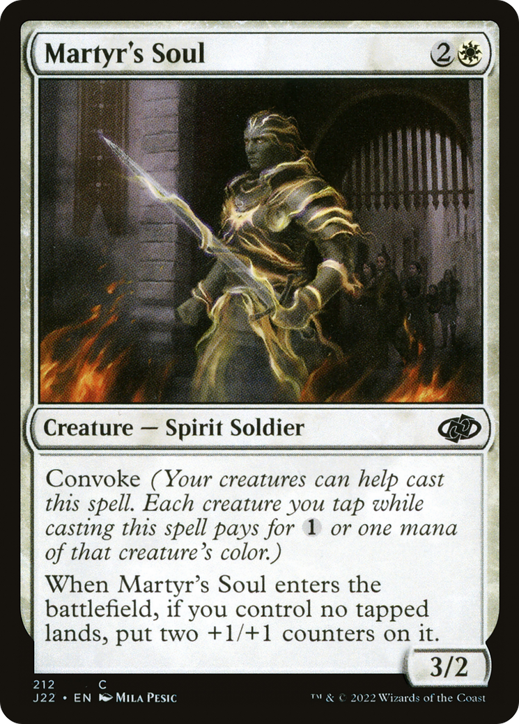 Martyr's Soul [Jumpstart 2022] | Gear Gaming Fayetteville