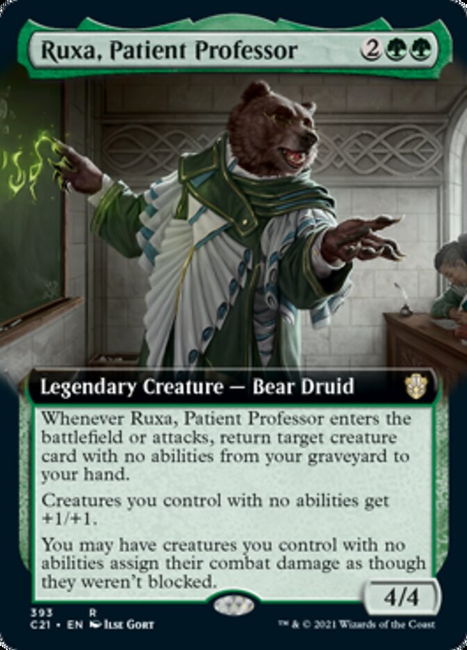 Ruxa, Patient Professor (Extended Art) [Commander 2021] | Gear Gaming Fayetteville