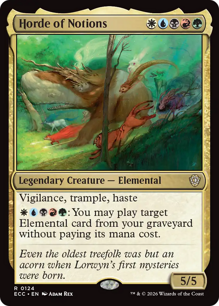 Horde of Notions [Lorwyn Eclipsed Commander] | Gear Gaming Fayetteville