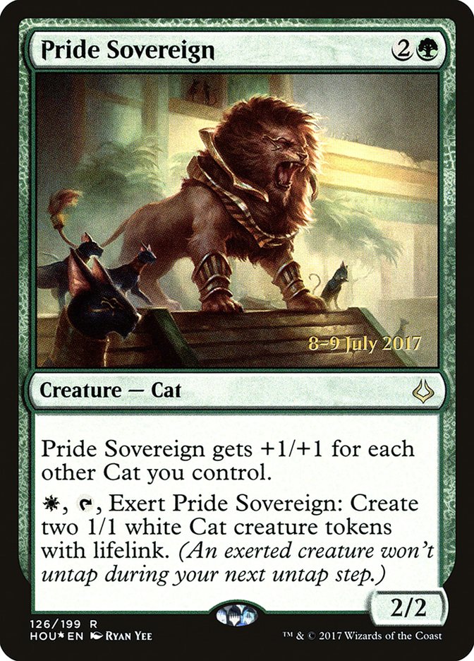 Pride Sovereign [Hour of Devastation Prerelease Promos] | Gear Gaming Fayetteville