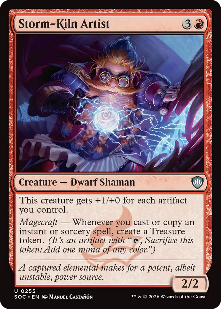 Storm-Kiln Artist [Secrets of Strixhaven Commander] | Gear Gaming Fayetteville