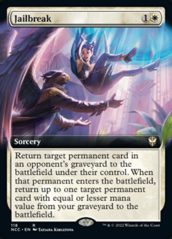 Jailbreak (Extended Art) [Streets of New Capenna Commander] | Gear Gaming Fayetteville