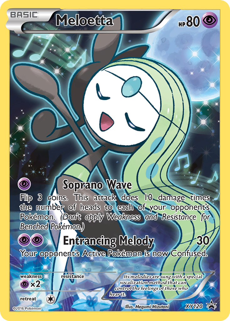 Meloetta (XY120) [XY: Black Star Promos] | Gear Gaming Fayetteville