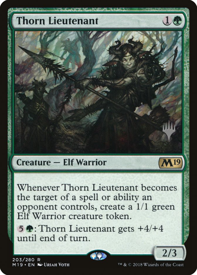 Thorn Lieutenant (Promo Pack) [Core Set 2019 Promos] | Gear Gaming Fayetteville