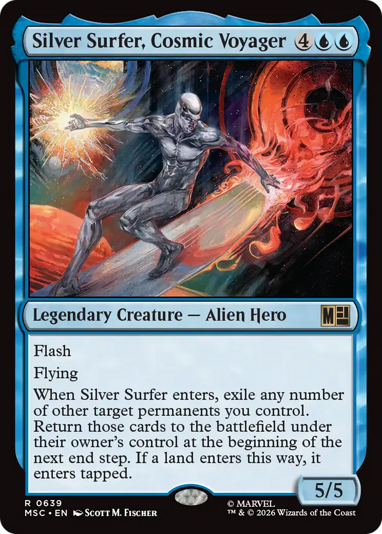Silver Surfer, Cosmic Voyager [Marvel Super Heroes Commander] | Gear Gaming Fayetteville