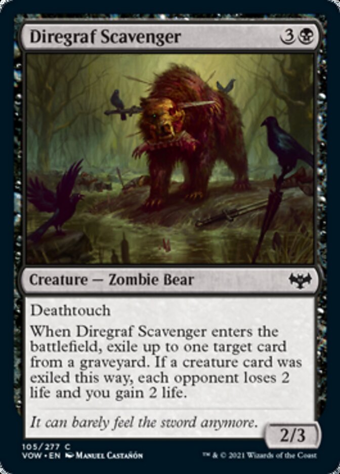 Diregraf Scavenger [Innistrad: Crimson Vow] | Gear Gaming Fayetteville