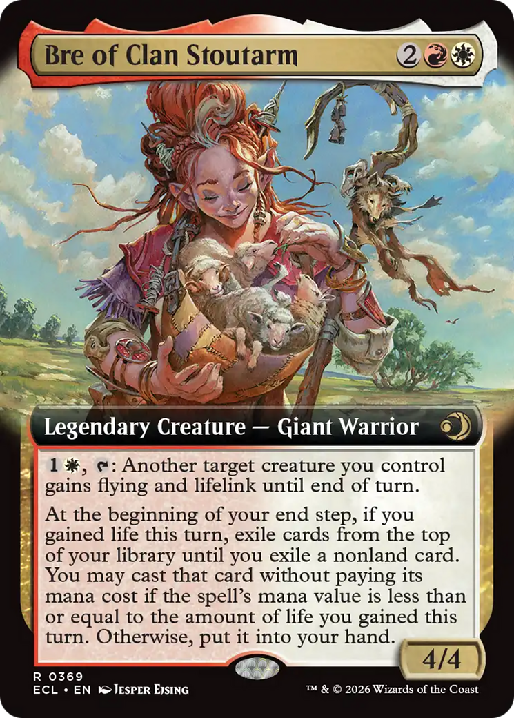 Bre of Clan Stoutarm (Extended Art) [Lorwyn Eclipsed] | Gear Gaming Fayetteville