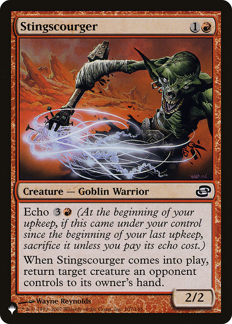 Stingscourger [The List] | Gear Gaming Fayetteville