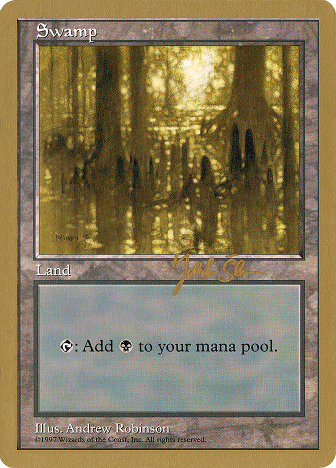 Swamp (js438) (Jakub Slemr) [World Championship Decks 1997] | Gear Gaming Fayetteville