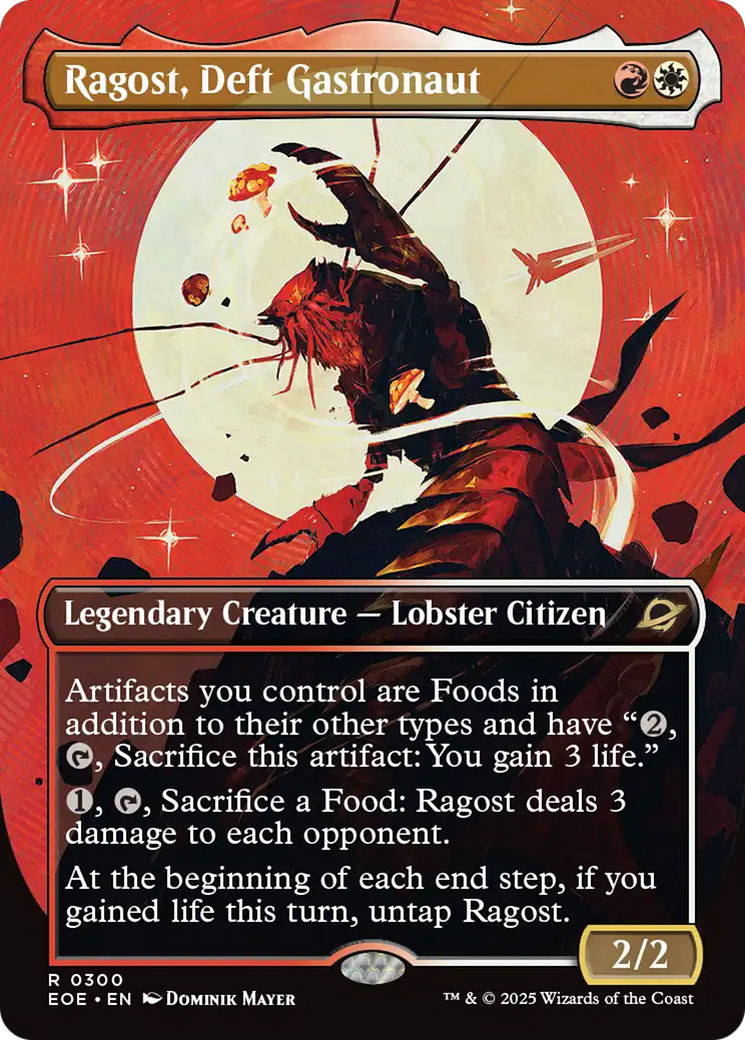 Ragost, Deft Gastronaut (Borderless) [Edge of Eternities] | Gear Gaming Fayetteville