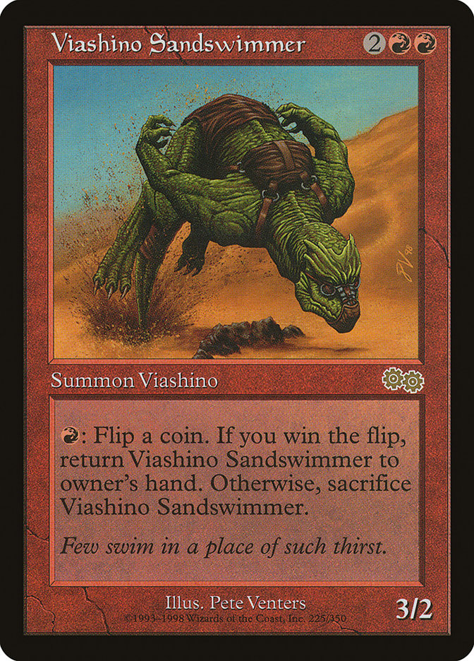 Viashino Sandswimmer [Urza's Saga] | Gear Gaming Fayetteville