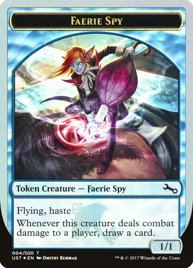 Faerie Spy Token [Unstable Tokens] | Gear Gaming Fayetteville