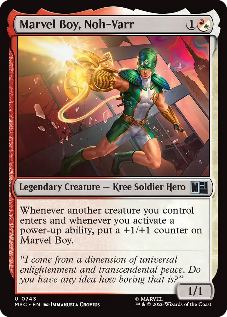 Marvel Boy, Noh-Varr [Marvel Super Heroes] | Gear Gaming Fayetteville