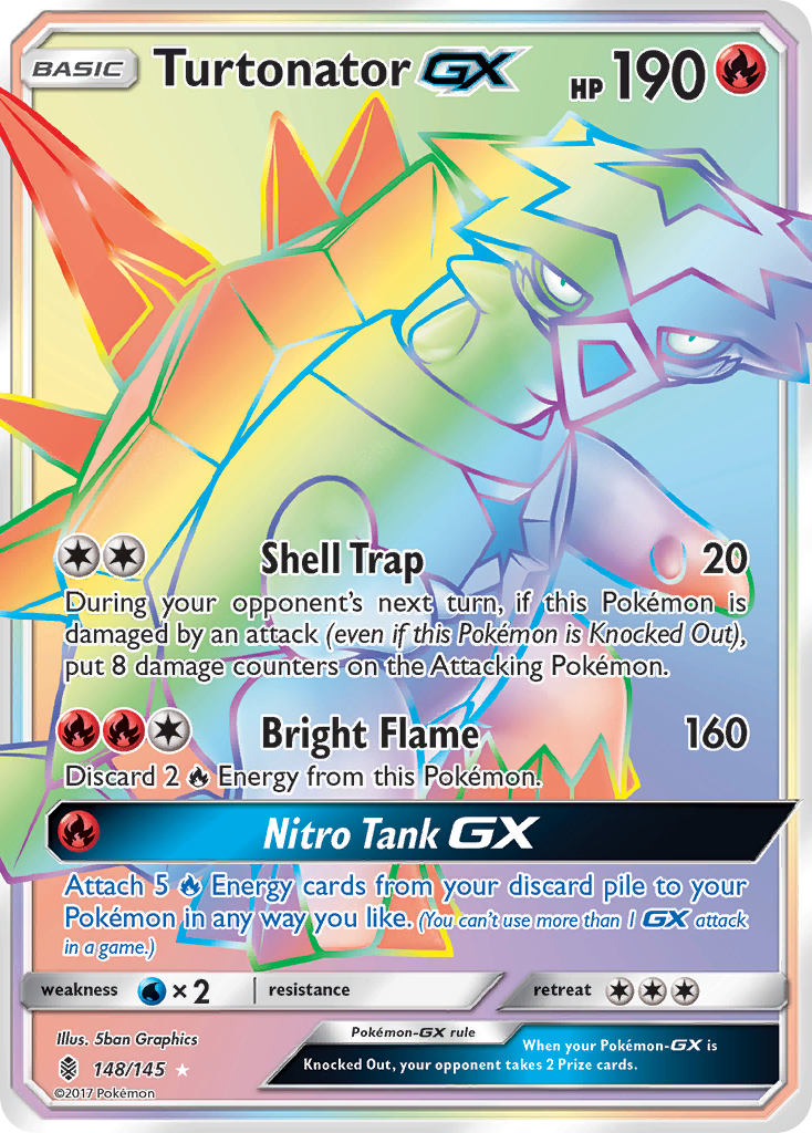 Turtonator GX (148/145) [Sun & Moon: Guardians Rising] | Gear Gaming Fayetteville