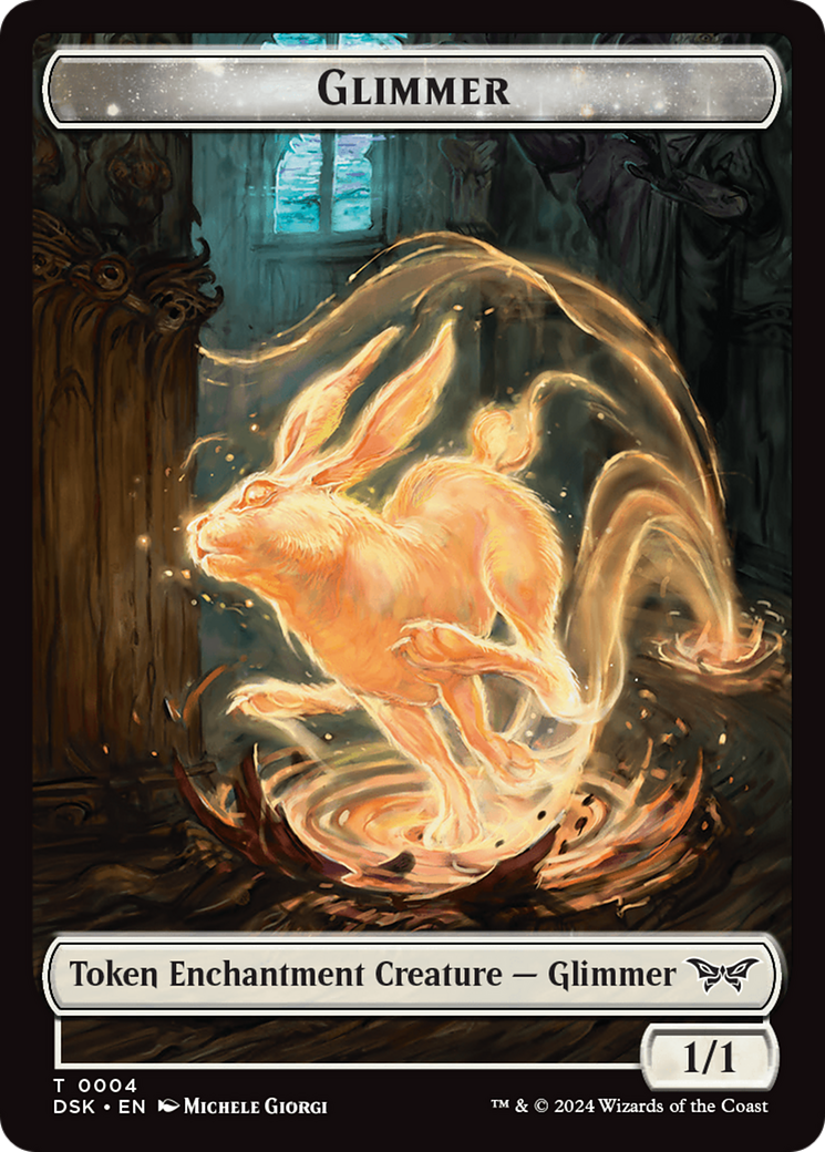 Glimmer Token [Duskmourn: House of Horror Tokens] | Gear Gaming Fayetteville