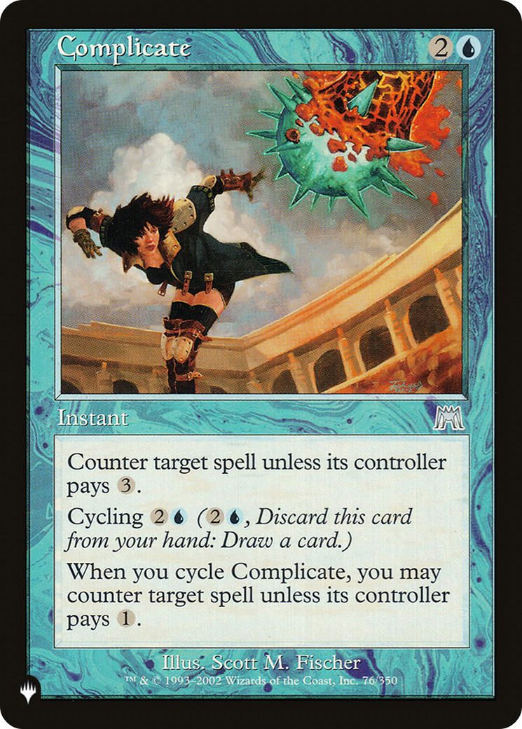 Complicate [The List Reprints] | Gear Gaming Fayetteville