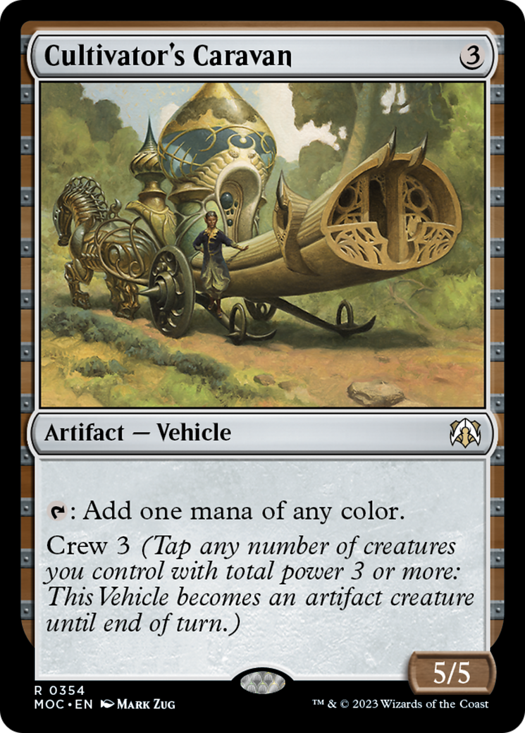 Cultivator's Caravan [March of the Machine Commander] | Gear Gaming Fayetteville