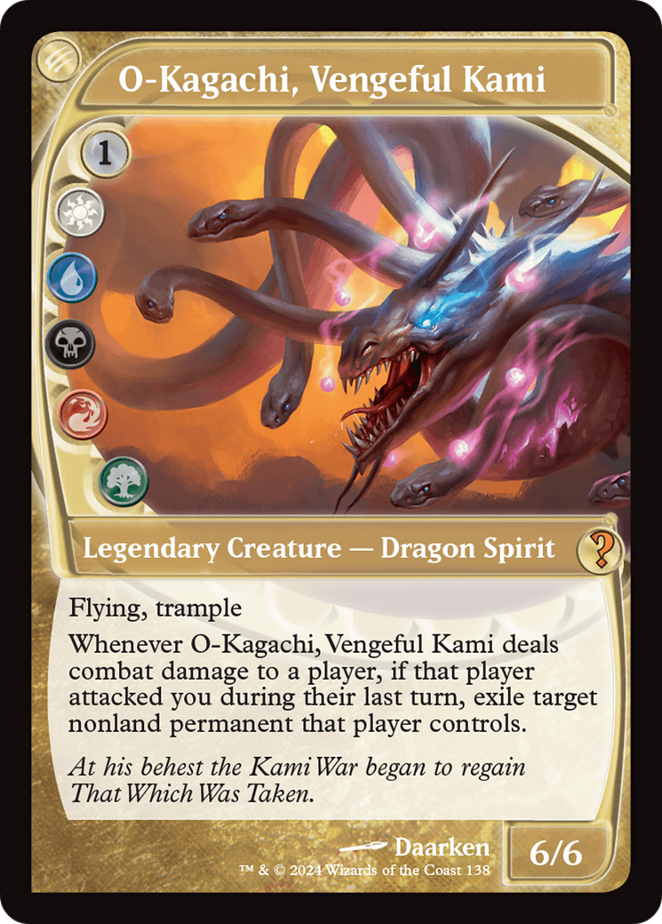 O-Kagachi, Vengeful Kami (Future Sight) [Mystery Booster 2] | Gear Gaming Fayetteville