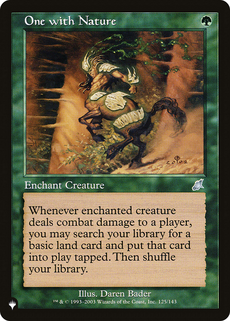 One with Nature [The List] | Gear Gaming Fayetteville