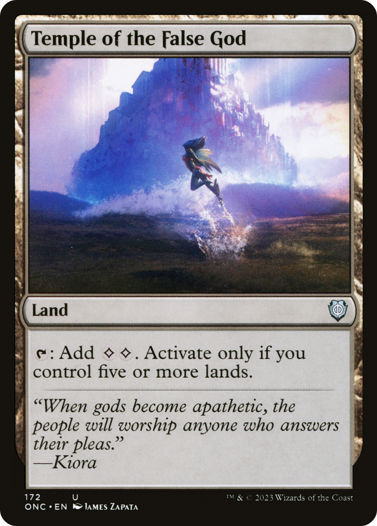 Temple of the False God [Phyrexia: All Will Be One Commander] | Gear Gaming Fayetteville
