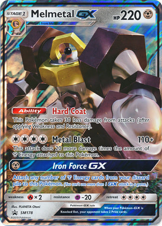 Melmetal GX (SM178) (Jumbo Card) [Sun & Moon: Black Star Promos] | Gear Gaming Fayetteville