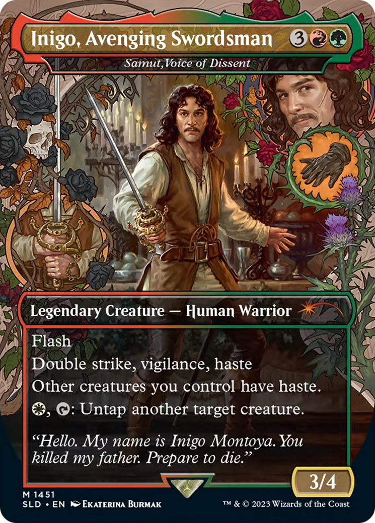 Inigo, Avenging Swordsman - Samut, Voice of Dissent [Secret Lair Drop Series] | Gear Gaming Fayetteville