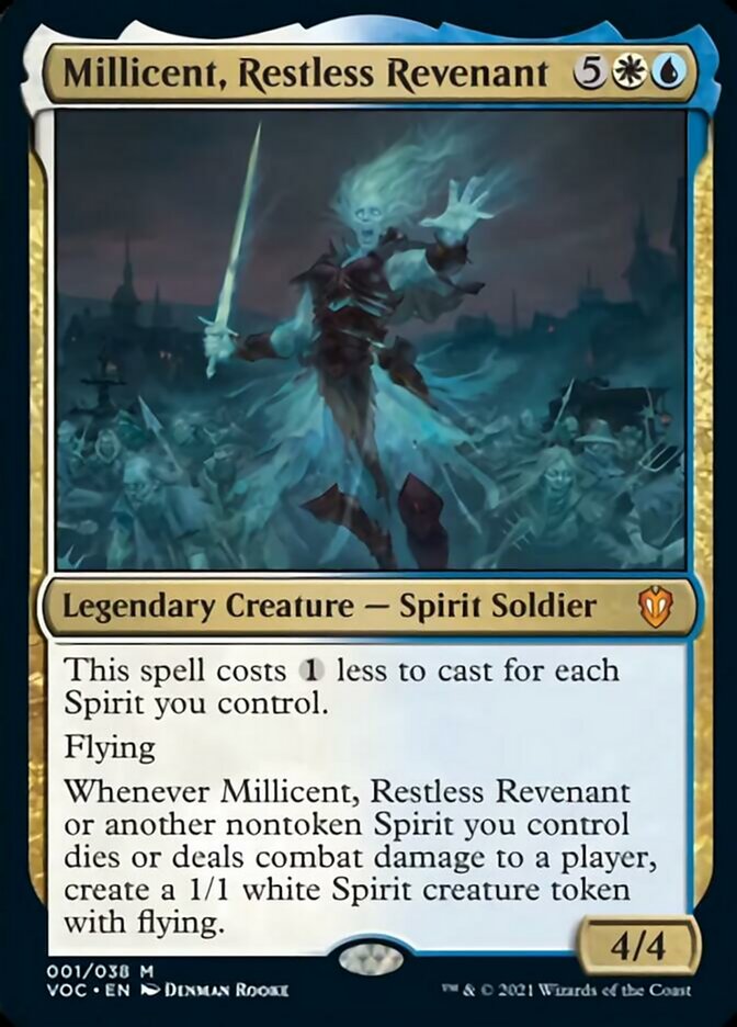 Millicent, Restless Revenant (Display Commander) [Innistrad: Crimson Vow Commander] | Gear Gaming Fayetteville