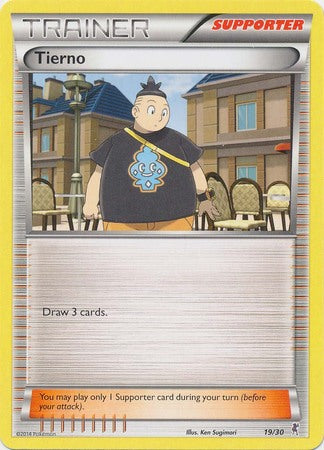 Tierno (19/30) [XY: Trainer Kit 1 - Bisharp] | Gear Gaming Fayetteville