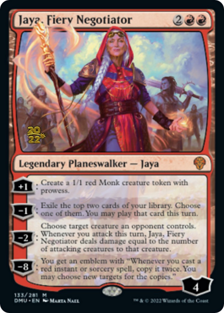Jaya, Fiery Negotiator [Dominaria United Prerelease Promos] | Gear Gaming Fayetteville