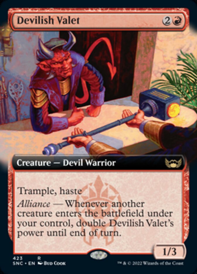 Devilish Valet (Extended Art) [Streets of New Capenna] | Gear Gaming Fayetteville