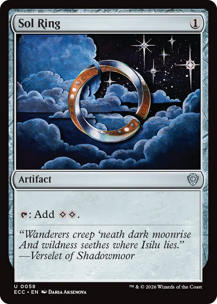 Sol Ring (0058) [Lorwyn Eclipsed Commander] | Gear Gaming Fayetteville