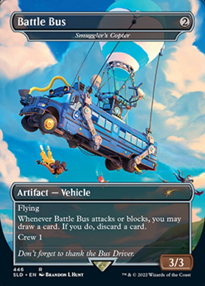 Smuggler's Copter - Battle Bus [Secret Lair Drop Series] | Gear Gaming Fayetteville