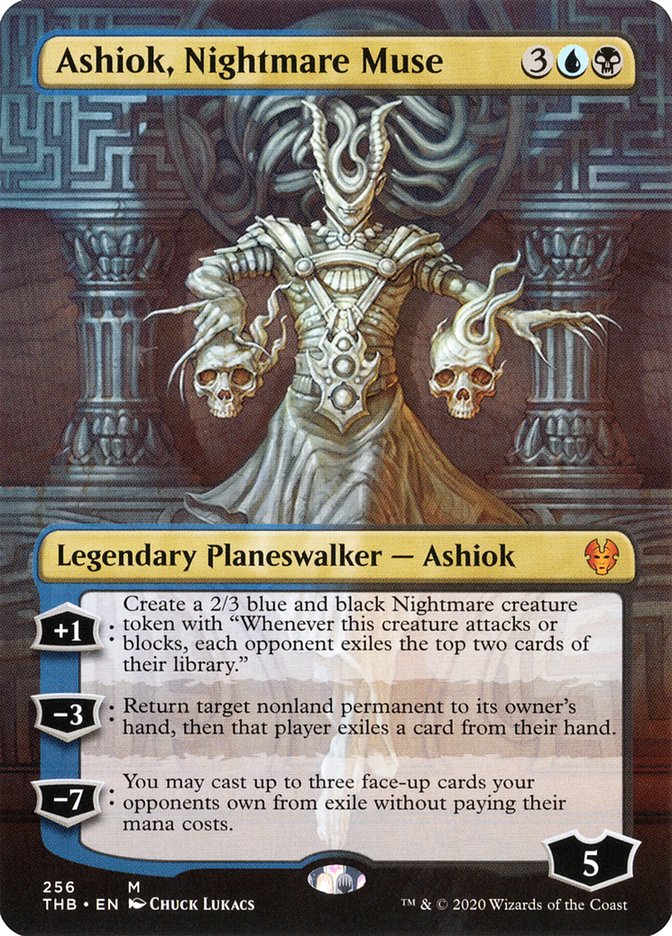 Ashiok, Nightmare Muse (Borderless) [Theros Beyond Death] | Gear Gaming Fayetteville