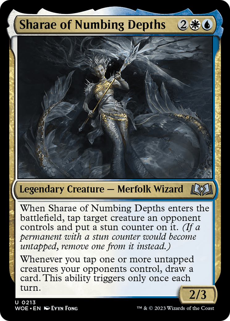 Sharae of Numbing Depths [Wilds of Eldraine] | Gear Gaming Fayetteville